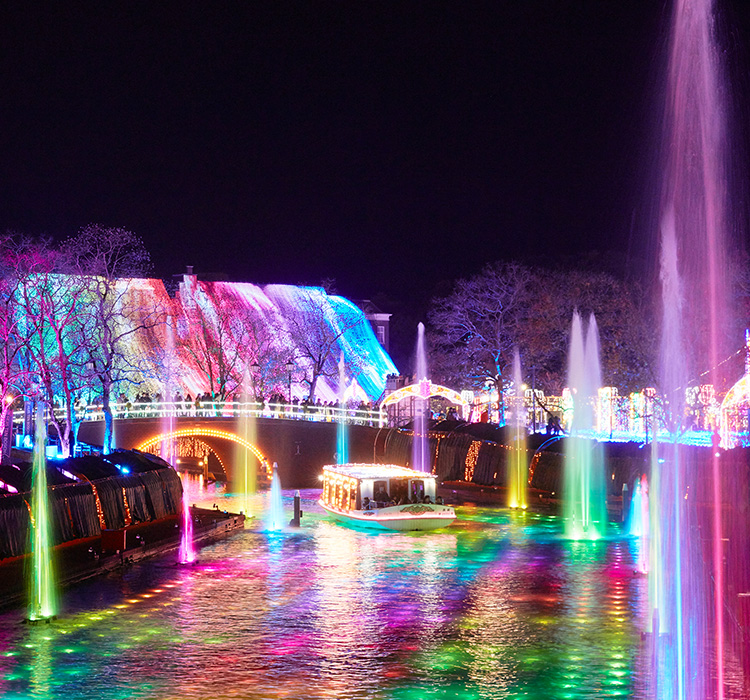 World S Largest 13 Million Kingdom Of Lights Events News Huis Ten Bosch Resort