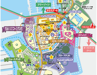 Huis Ten Bosch Map